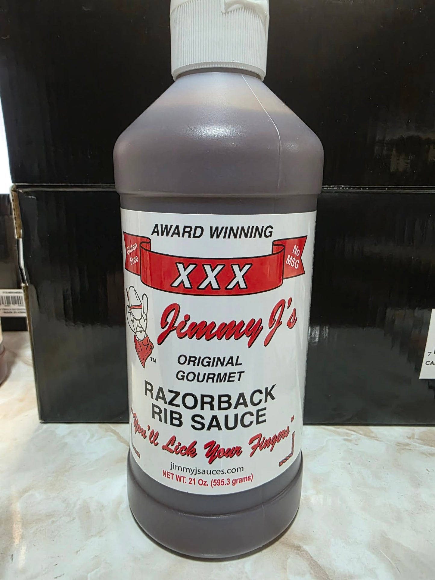 Jimmy J's Razorback BBQ Sauce - Luxury Gourmet Rib Sauce