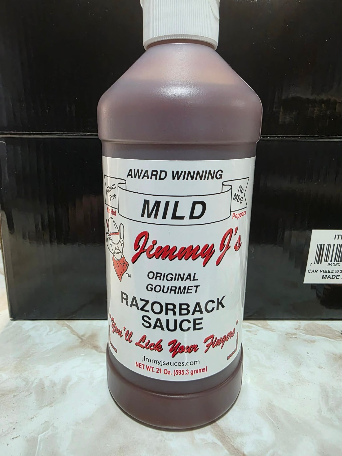 Jimmy J's Razorback BBQ Sauce - Luxury Gourmet Rib Sauce