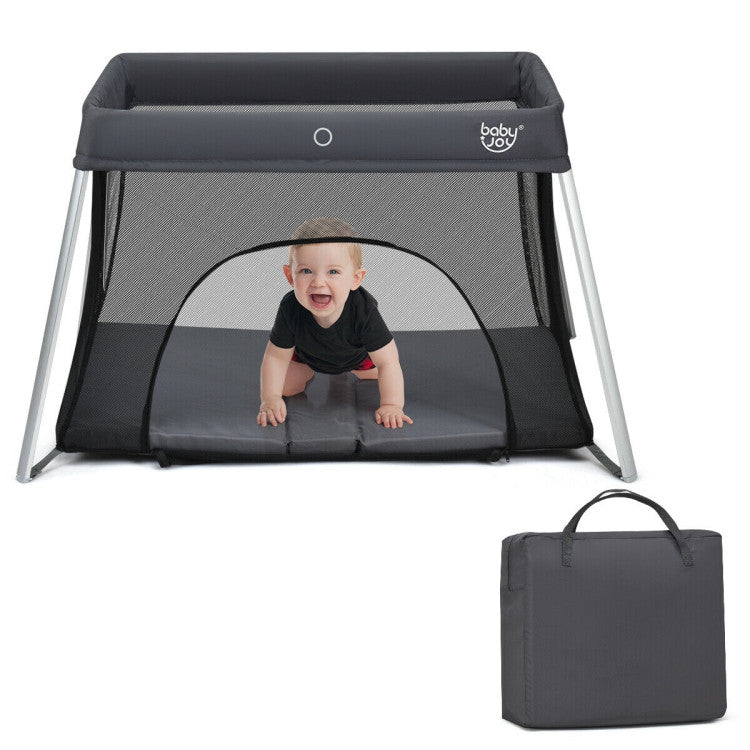 Lightweight Foldable Baby Playpen with Carrying Bag