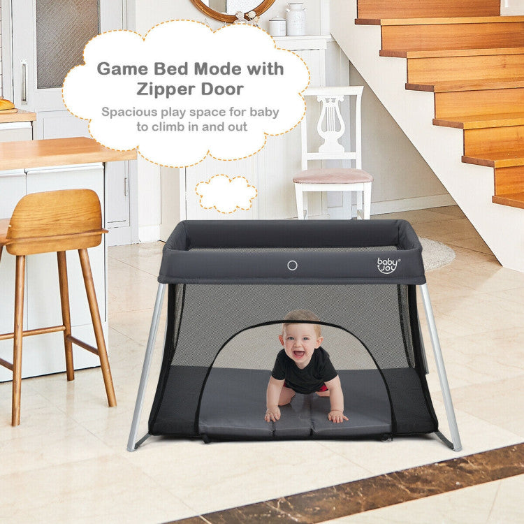 Lightweight Foldable Baby Playpen with Carrying Bag
