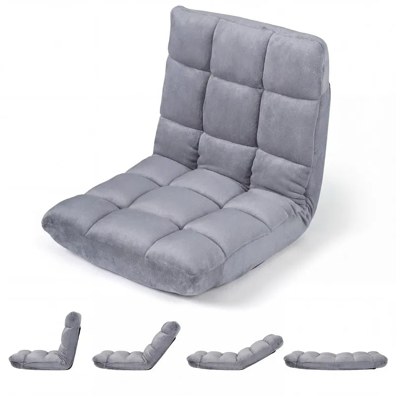 Adjustable Folding Floor Gaming Chair