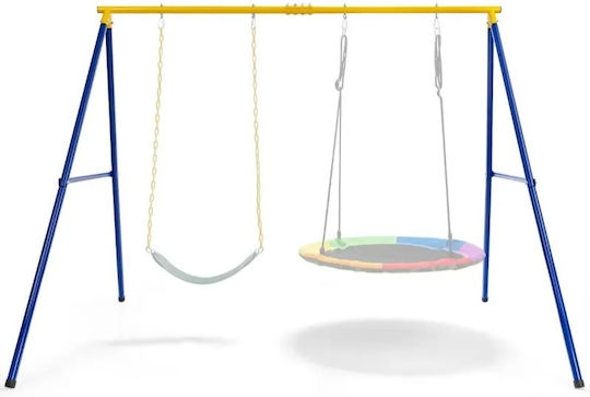 Costway Nest Swing Double Blue - Frame Only